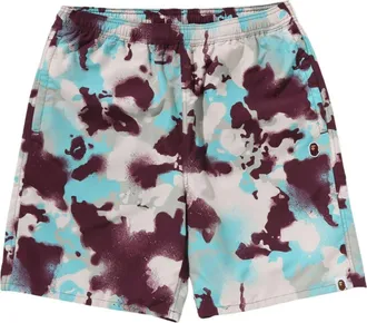 A Bathing Ape Map Camo Regular Fit Beach Shorts Multicolor 1L30-153-002-MULTI
