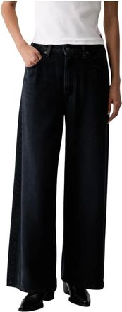 Levi's Jeans Cinch a Gamba Larga - - Jeans - Donna - Blu - W28 L29
