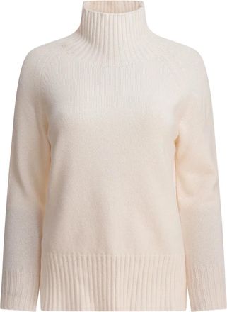KANGRA Maglione in cashmere a collo alto - Bianco