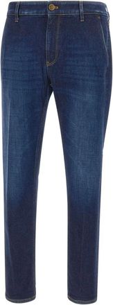 Pantaloni Torino Indie Jeans - Heren - Slim Fit Jeans - Blauw - W38 - Katoen - Jeans