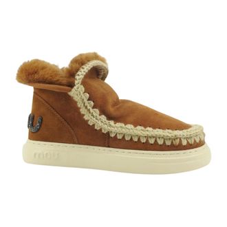 Mou Eskimo Sneaker Bold Glitter Logo - - Shoes - Donna - Marrone - 40 EU