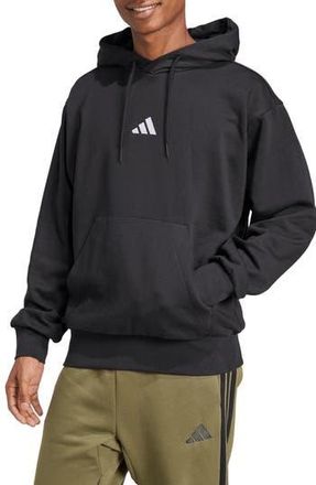 adidas Feelcozy Hoodie in Black/whit at Nordstrom Rack, Size Xx-Large