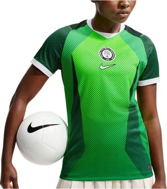 Nike (WMNS) Nike Nigeria 2026 Stadium Home Dri-FIT Jersey Pine Green Electric Green White IB4559-302