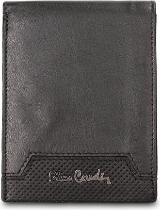 Pierre Cardin Tilak Portemonnee - Heren - Accessoires - Zwart - Maat: ONE Size Zijde