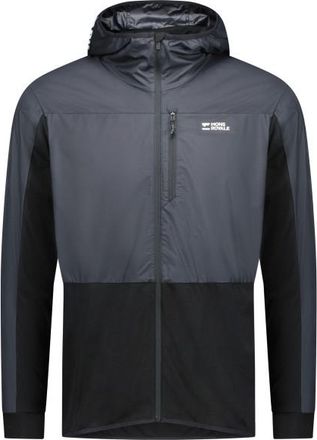 Mons Royale Diversion Merino Wind Jacket Velojacke für Herren | schwarz/blau