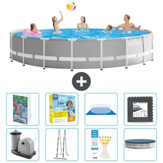 Intex Piscina Prism Frame Redonda - 549x122 Cm - 9-piezas S607