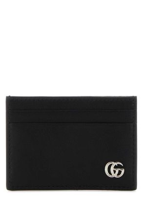 Gucci Black Leather Card Holder