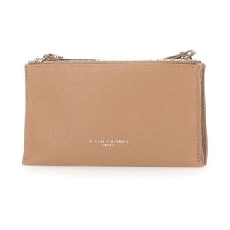 Gianni Chiarini Shoulder Bags, female, Beige, Size: ONE SIZE Lucille