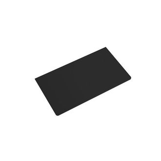 Saniclass Tops Topblad - 80x1.2x46cm - afgeronde hoeken - mat zwart