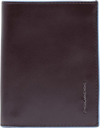 Piquadro Verticale Driewuik Portemonnee - Heren - Portefeuilles - Bruin - ONE Size - Leer - Accessoires