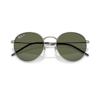 Ray-Ban Rbr 0103S Round Reverse - unisex - Zonnebrillen - Grijs - 55 MM - Accessoires