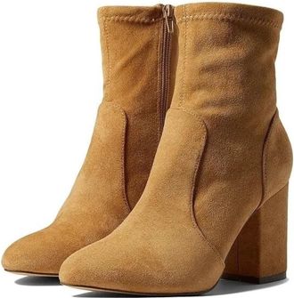Madden Girl Womens Madden Girl Rangerr Boots Tan Micro Leather Side Zip Bootie RHS6720