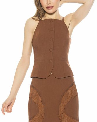 Alexia Admor Ziv Vest Top
