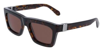 Ferragamo SF2071S 242 Mens Sunglasses Tortoiseshell Size 54