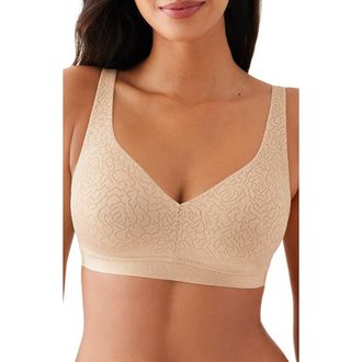 Wacoal Inside Job Wireless Bra in Sand at Nordstrom, Size 34Ddd