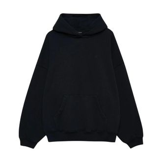 Anine Bing Hoodies, female, Black, Size: 2XS Anine Bing Harvey Sweatshirt Stencil