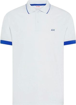 Sun 68 Heren, Tops, Wit, Maat: 3XL Katoen