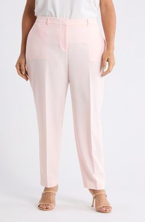Tahari by ASL Classic Pants in Tea Rose at Nordstrom, Size 20W