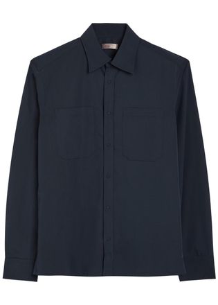 Herno Modal-blend Shirt - Navy - Xxl
