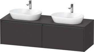 Duravit Duravit - Ketho.2 Mueble Bajo Lavabo, Hueco Para Lavabo En Ambos