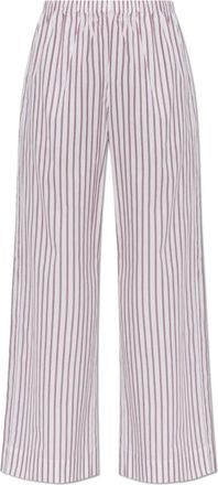 By Malene Birger Cabello trousers - Dames - Wijde Broeken - Roze - XS - Katoen - Broeken
