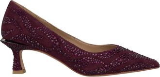 Alma En Pena Lage schoen met details - Dames - Pumps - Rood - 37 EU - Schoenen