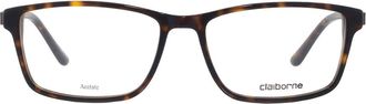Liz Claiborne Demo Rectangular Mens Eyeglasses CB319 0086 56