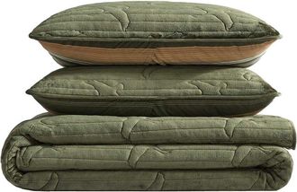 Eddie Bauer Solid Quilt Set