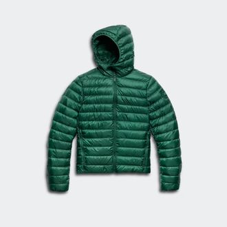 Canada Goose Aethera Hoodie Tonal Disc (Women, Glade Green, M)