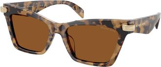 Michael Kors MK2276U GRAND CAYMAN 393073 Womens Sunglasses Tortoiseshell Size 54