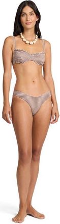 Onia Marilyn Underwire Bikini Top in Cappuccino/egrt at Nordstrom, Size X-Large