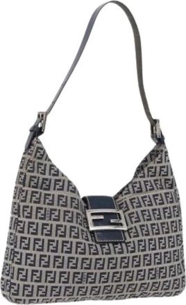 Fendi Borsa a spalla Zucchino Pre-owned - - Pre-owned - Donna - Blu - ONE SIZE