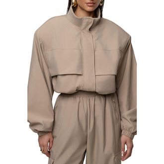 JLUXLABEL Endure Jacket in Beige at Nordstrom, Size X-Large