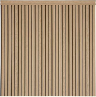 Atmosphera Lote De 4 Paneles Para Z&oacute;calo Beny Rectangulares De 24 X 100 Cm, Color Beige - Atmosphera Cr&eacute;ateur DInt&eacute;rieur
