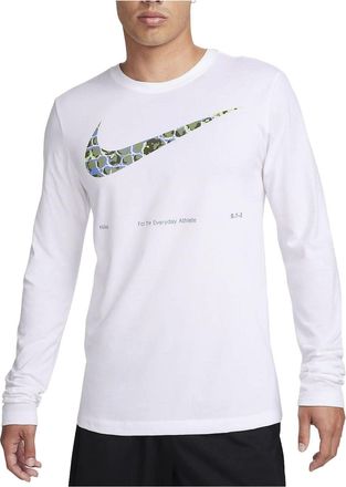 Nike Dri-FIT Long Sleeve T-Shirt White FN0836-100