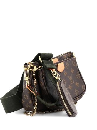 Louis Vuitton Multi Pochette Accessoires Monogram Canvas crossbody bag - women - Fabric - One Size - Brown