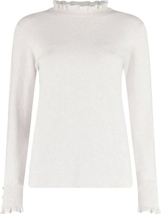 Bloomings Dames, Tops, Beige, Maat: 2XL Katoen