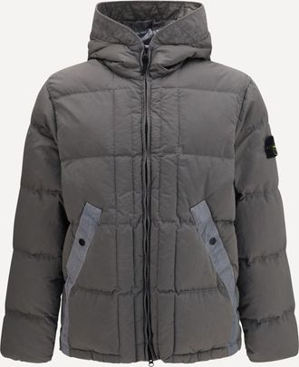 Stone Island Nylon Metal hooded Puffer Jacket Male XL