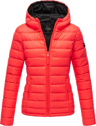 Marikoo dames gewatteerde jas Lucy met capuchon & lichte voering