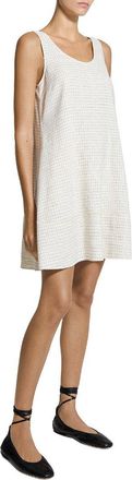 Theory Linen-Blend Tank Dress