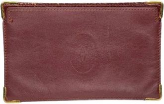 Cartier Pre-owned Wallets, female, Red, Size: ONE SIZE Pre-owned Vintage Wallet