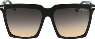 Tom Ford Squared Sunglasses Ft0764 01 B