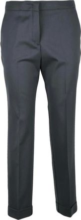 Etro Broeken, Dames, Grijs, 2Xs, Wol, Pantalone