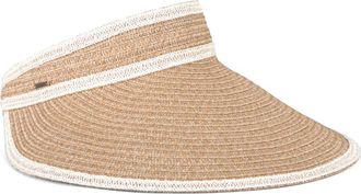Eugenia Kim Trixie Wide Brim Packable Visor in Sand at Nordstrom
