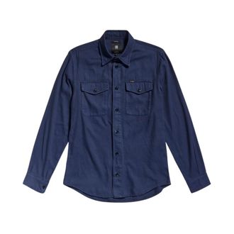 G-Star Casual Overhemden - Heren - Casual Overhemden - Blauw - S - Overhemden
