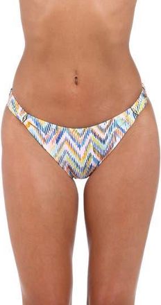 Sunshine 79 Soul French Cut Bikini Bottoms in White Multi at Nordstrom Rack, Size 10