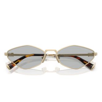 Miu Miu Sunglasses, unisex, Yellow, Size: 56 MM Mu56Zs Sunglasses