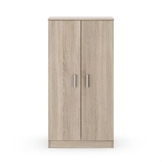 Calicosy Zapateros 2-Door Shoe Cabinet (30 Pairs) - H108cm in Light Oak