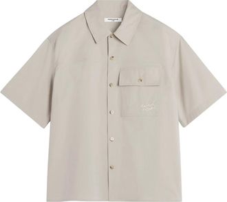 Maison Kitsuné Hombre, Camisas, Gris, Talla: S