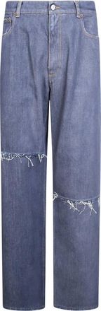 Maison Margiela Pantalone 5 Tasche - Heren - Regular Fit Jeans - Blauw - W34 - Denim - Jeans